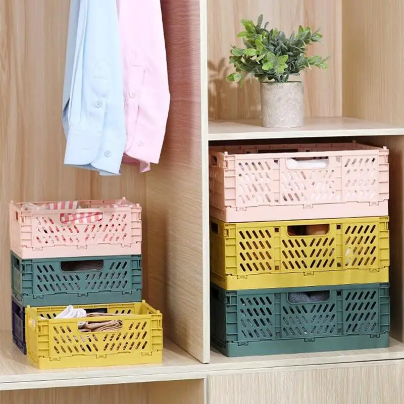 Kitchen Gadgets And Toys - Cesta de almacenamiento plegable, caja organizadora