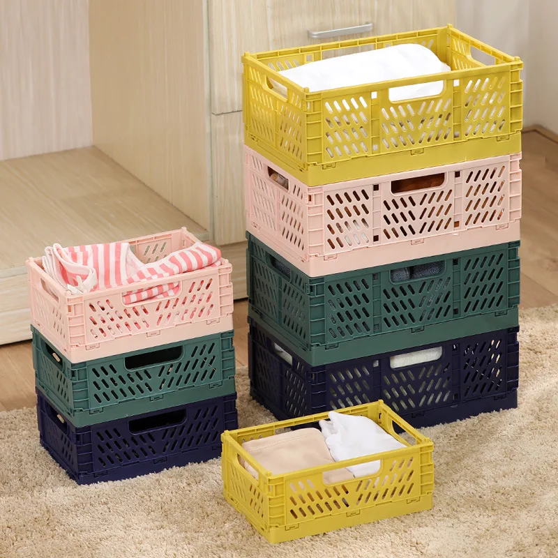 Kitchen Gadgets And Toys - Cesta de almacenamiento plegable, caja organizadora