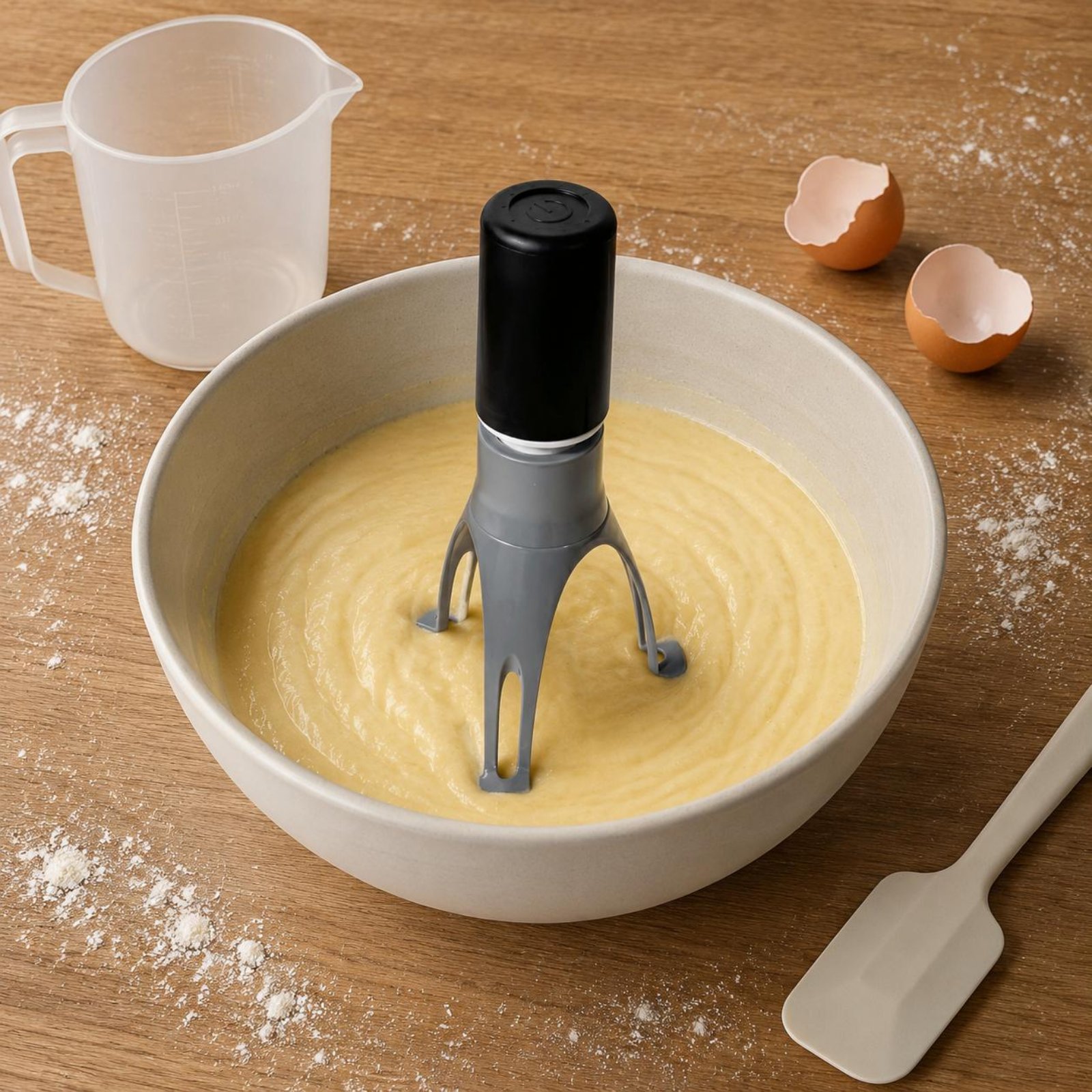 Kitchen Gadgets And Appliances - Batidor Triangular Automático - Batidor Eléctrico