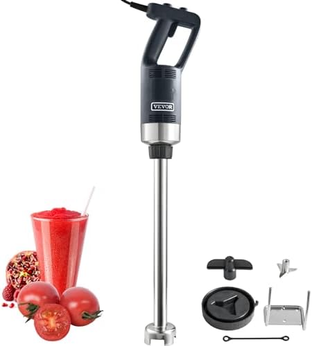 Immersion Blender Stick - Batidora de Inmersión Comercial, 750W, 20