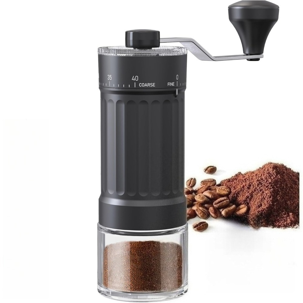 French Press Coffee Maker - Molinillo de café Manual con 40