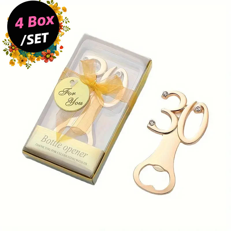Funny Kitchen Gadgets Gifts - Juego de 4 Abridores de Botellas