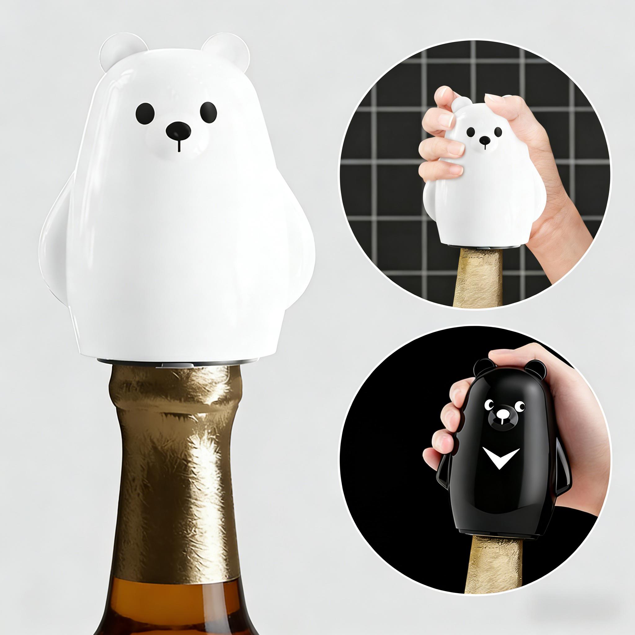 Kitchen Gadgets Gift Ideas - Abridor de botellas de oso blanco