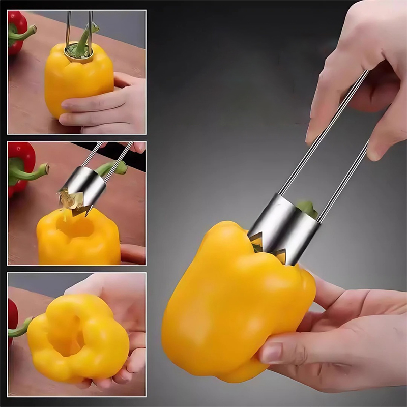 Removedor de núcleo de fruta d - Vegetable Kitchen Gadgets reseña y precio