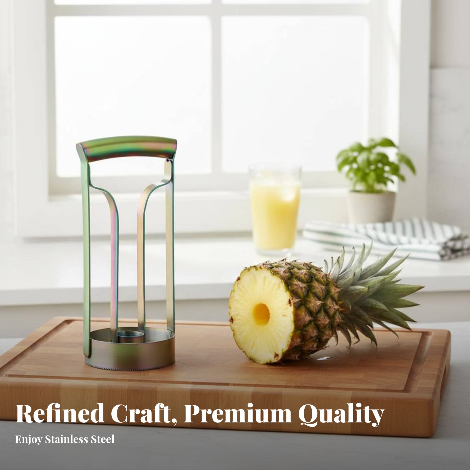 Cortador de Piña de Acero Inox - Vegetable Kitchen Gadgets reseña y precio