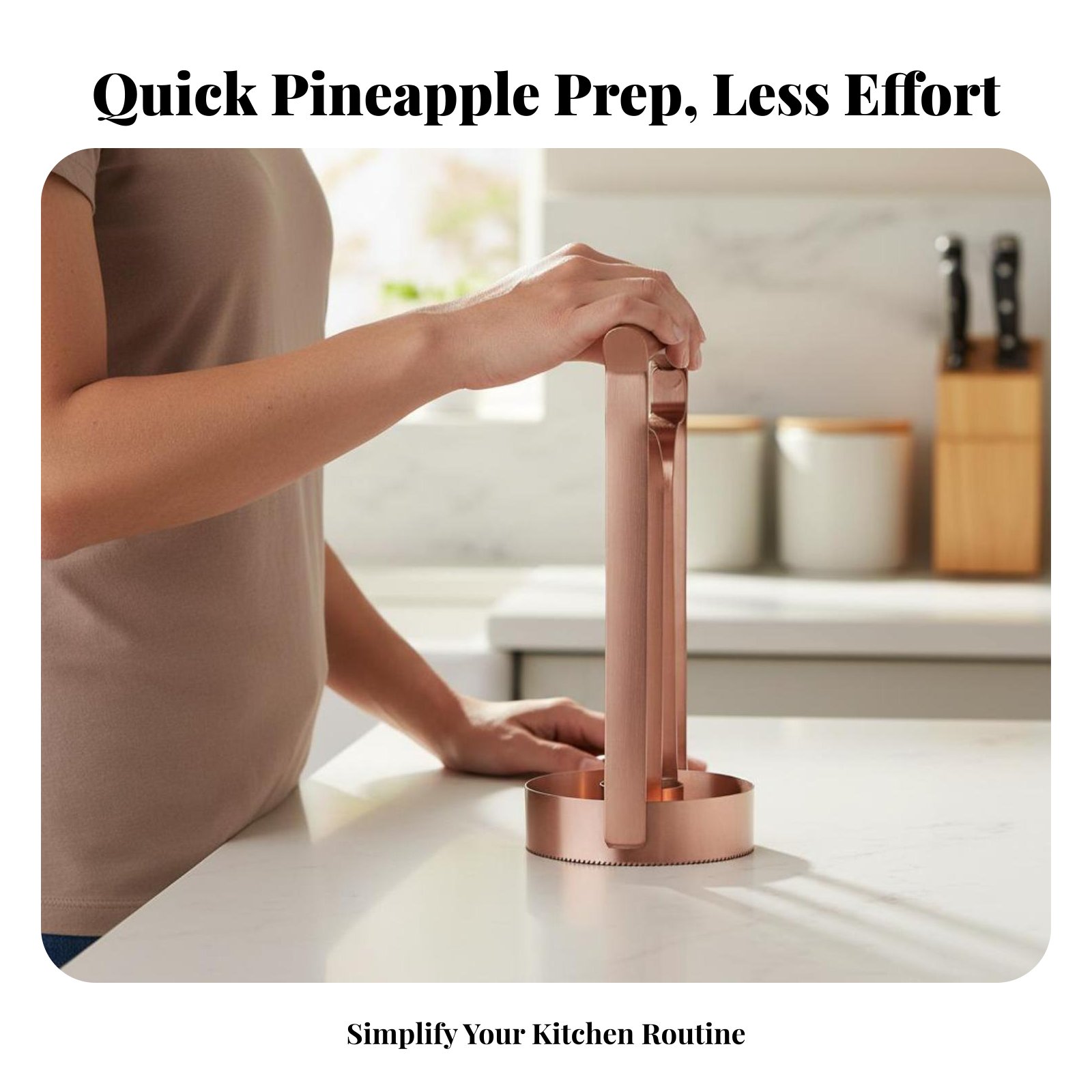 Cortador de Piña de Acero Inox - Vegetable Kitchen Gadgets reseña y precio