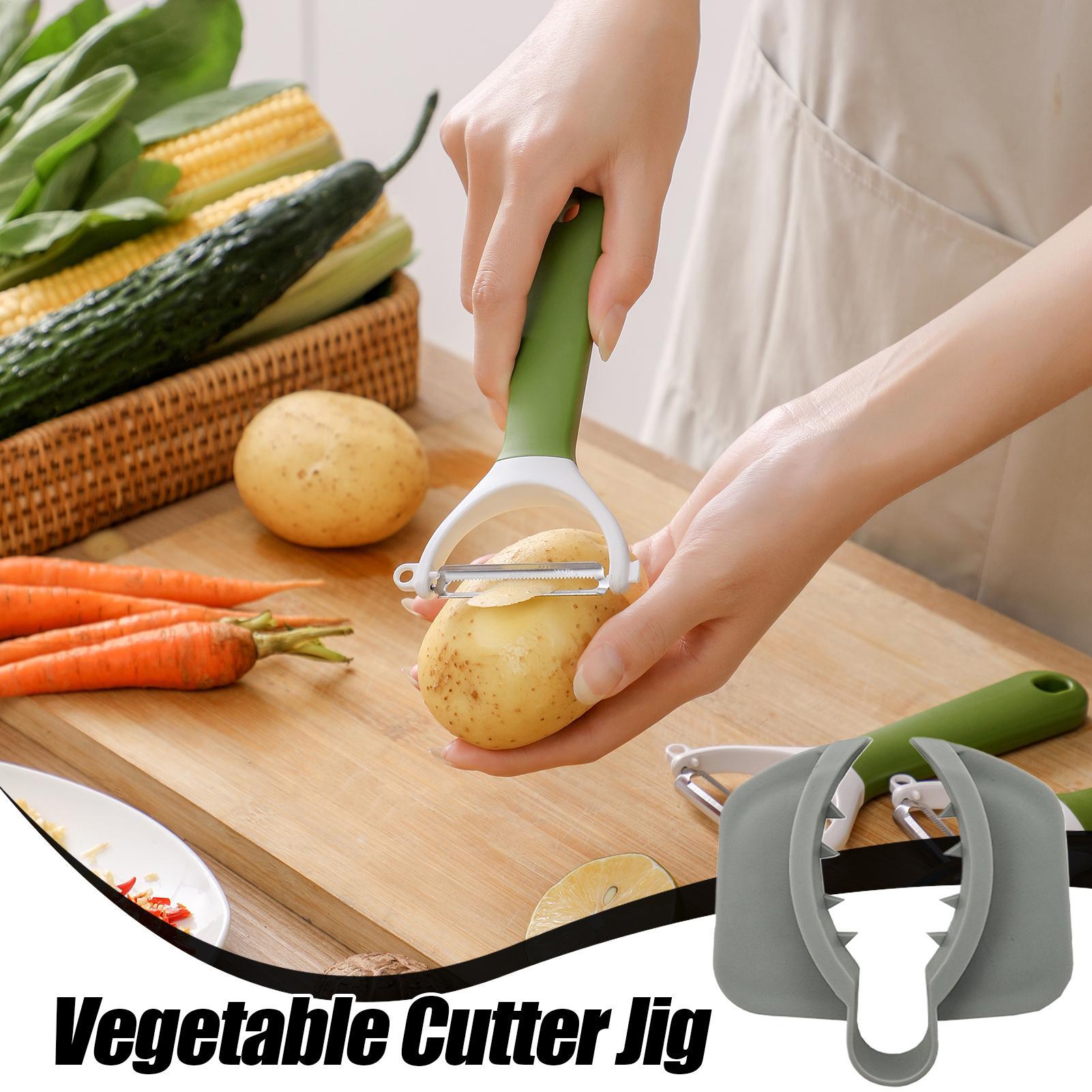 Protector de Dedos Antidesliza - Household Kitchen Gadgets Vegetable Cutter Silk Cutter reseña y precio