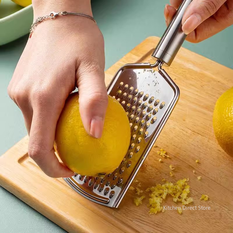 Pelador de frutas y limón mult - Household Kitchen Gadgets Vegetable Cutter Silk Cutter reseña y precio