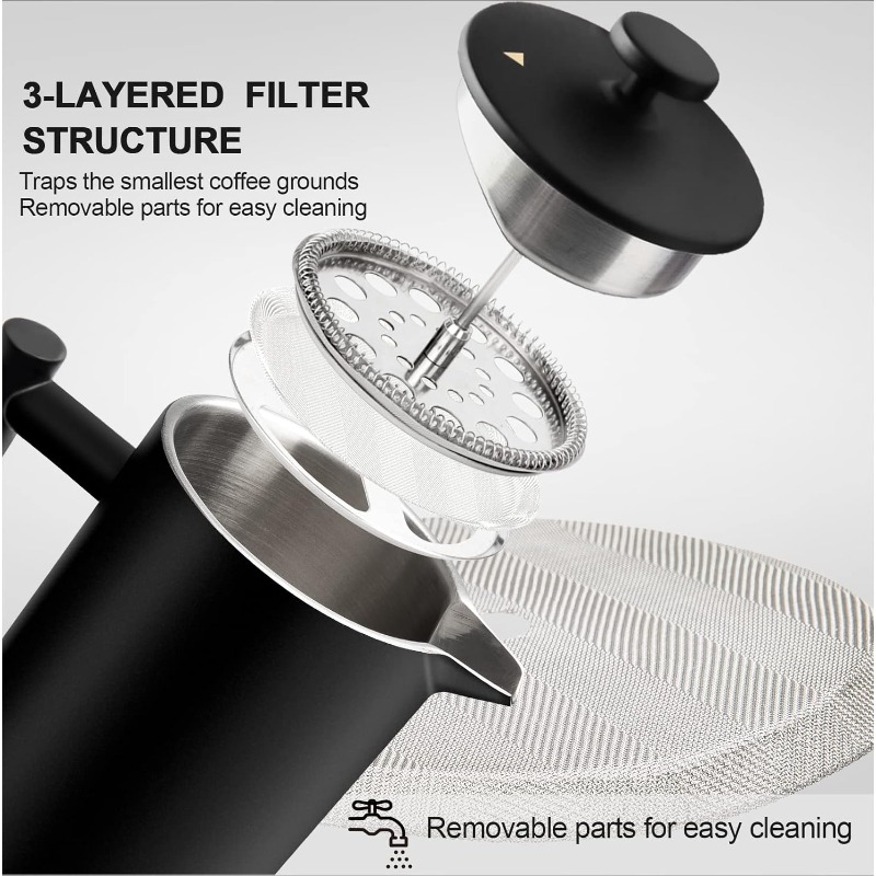 Cafetera Francesa de 34 oz, Ac - French Press Coffee Maker reseña y precio