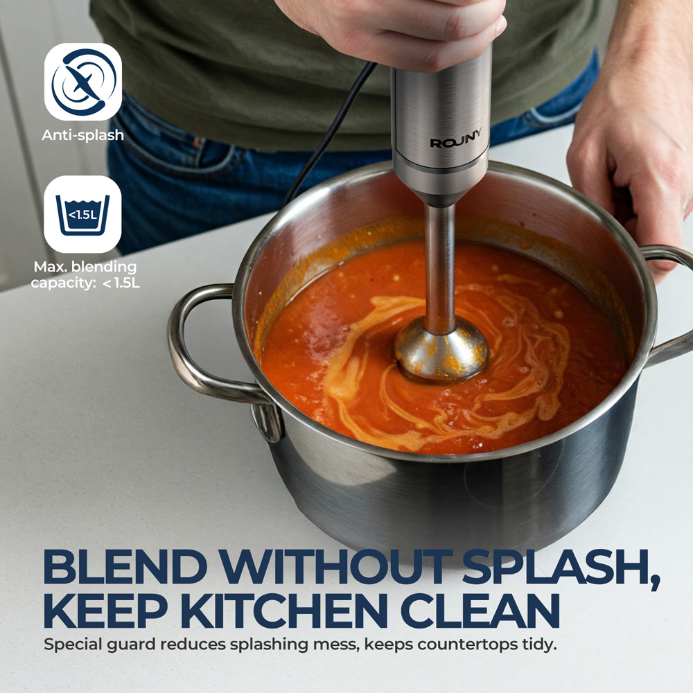 Batidora de Inmersión Manual P - Immersion Blender Stick reseña y precio