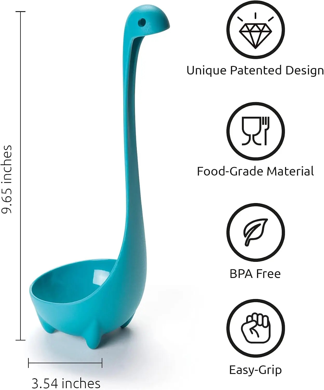 Cuchara Nessie original - Cuch - Funny Kitchen Gadgets Gifts reseña y precio
