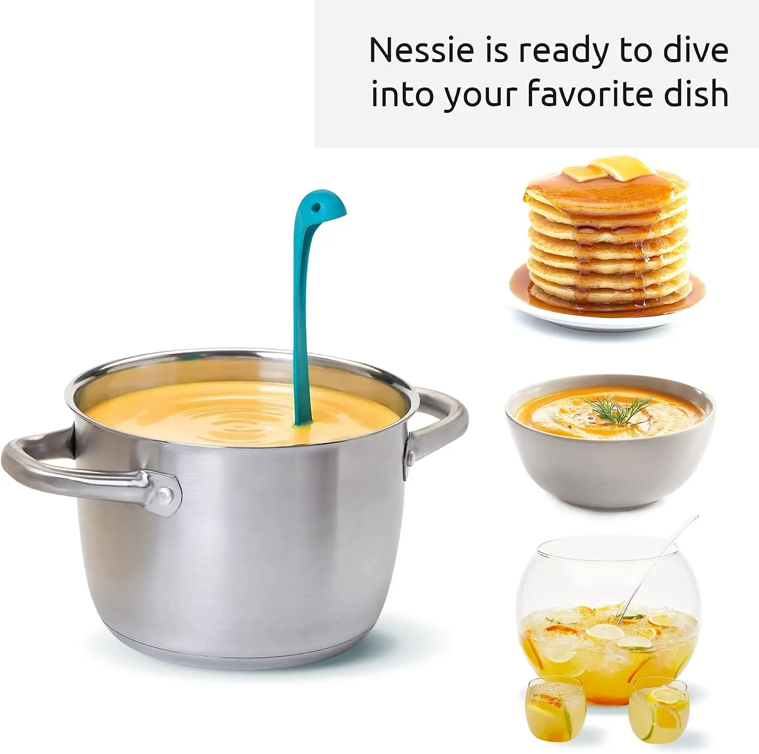 Cuchara Nessie original - Cuch - Funny Kitchen Gadgets Gifts reseña y precio