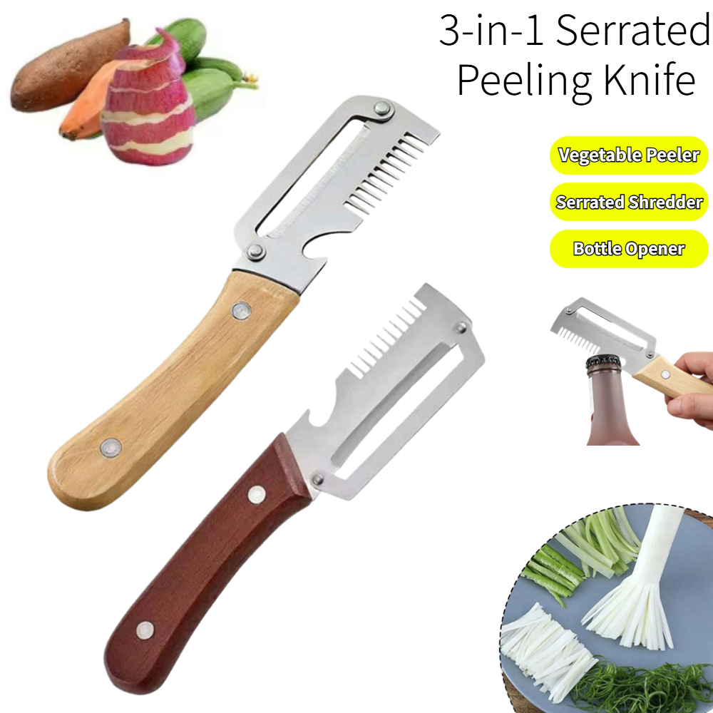 Pelador de Cocina de Acero Ino - Vegetable Kitchen Gadgets reseña y precio