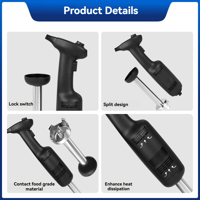 Batidora de Inmersión Eléctric - Immersion Blender Stick reseña y precio