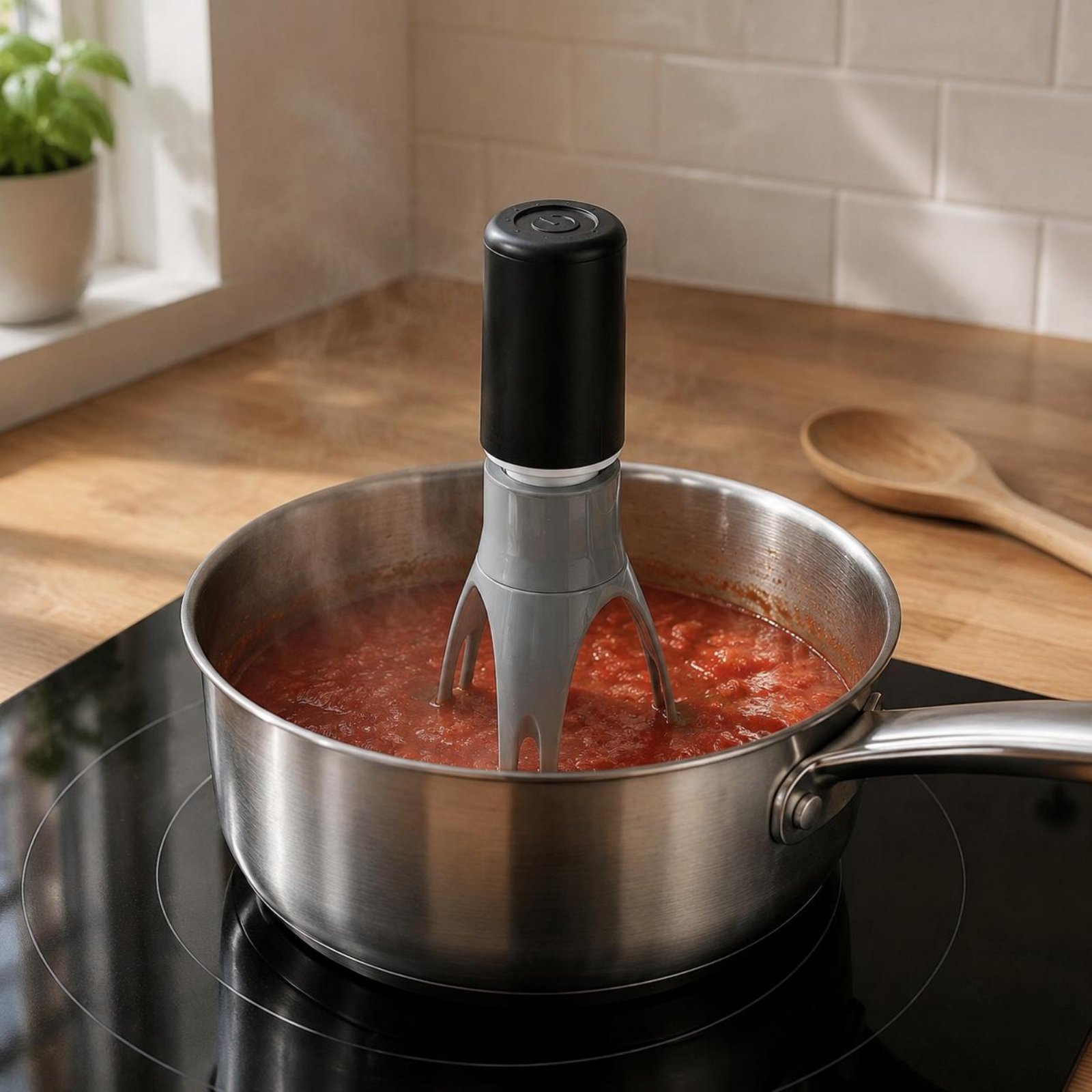 Batidor Triangular Automático  - Kitchen Gadgets And Appliances reseña y precio
