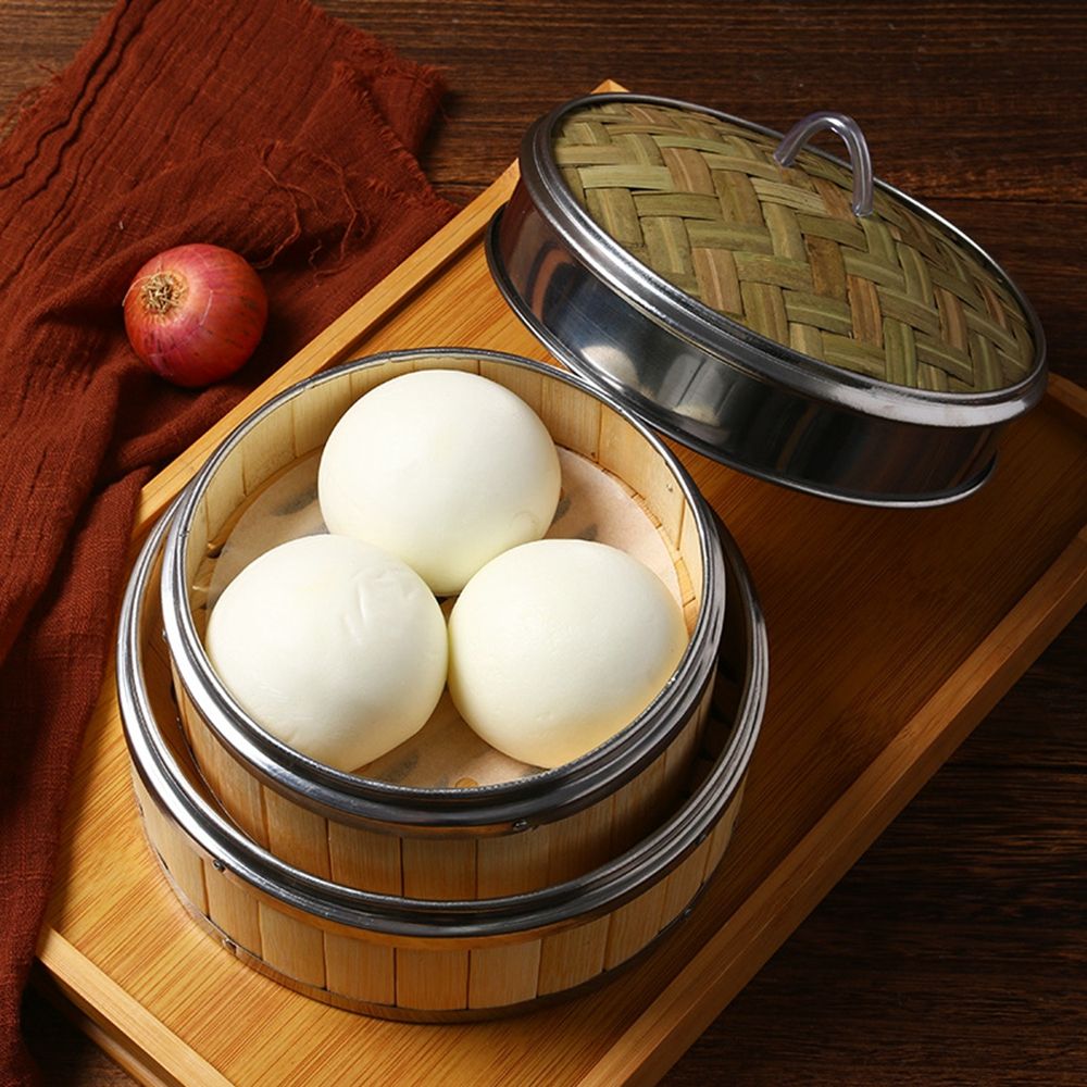 Vaporera de Bambú con Tapa de  - Kitchen Gadgets Gift Ideas reseña y precio