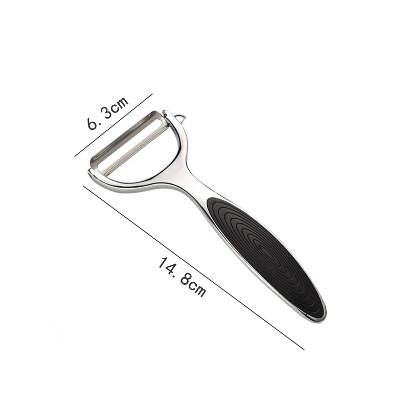 Pelador de verduras de acero i - Household Kitchen Gadgets Vegetable Cutter Silk Cutter reseña y precio