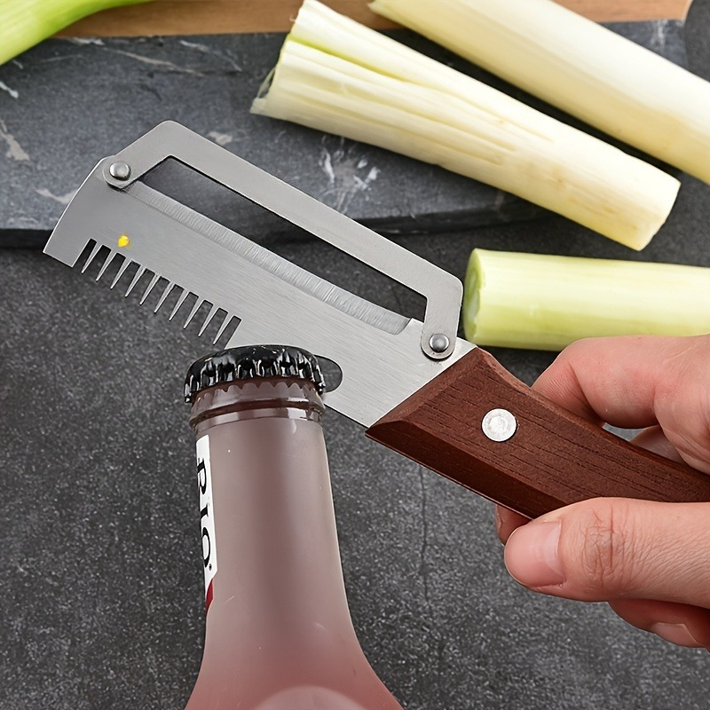 Pelador multifuncional de verd - Kitchen Helper Gadgets reseña y precio