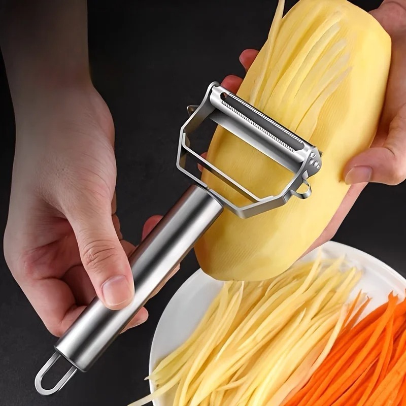 Pelador de Cocina de Acero Ino - Vegetable Kitchen Gadgets reseña y precio