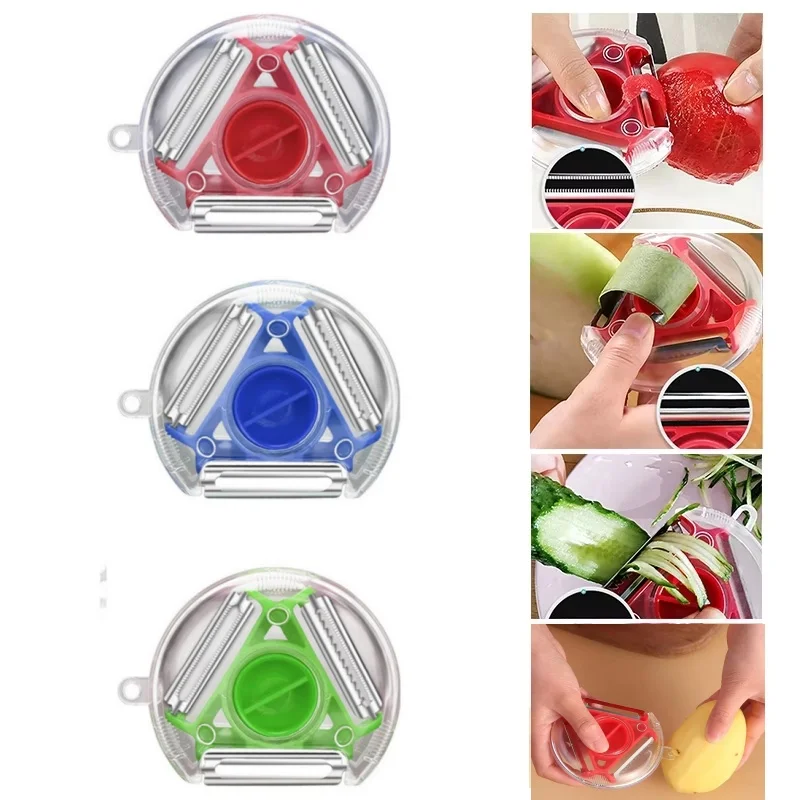 Juego de peladores Trio de 1 p - Vegetable Kitchen Gadgets reseña y precio