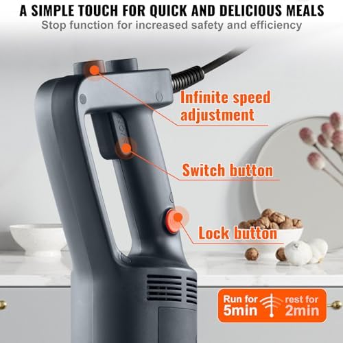 Batidora de Inmersión Comercia - Immersion Blender Stick reseña y precio