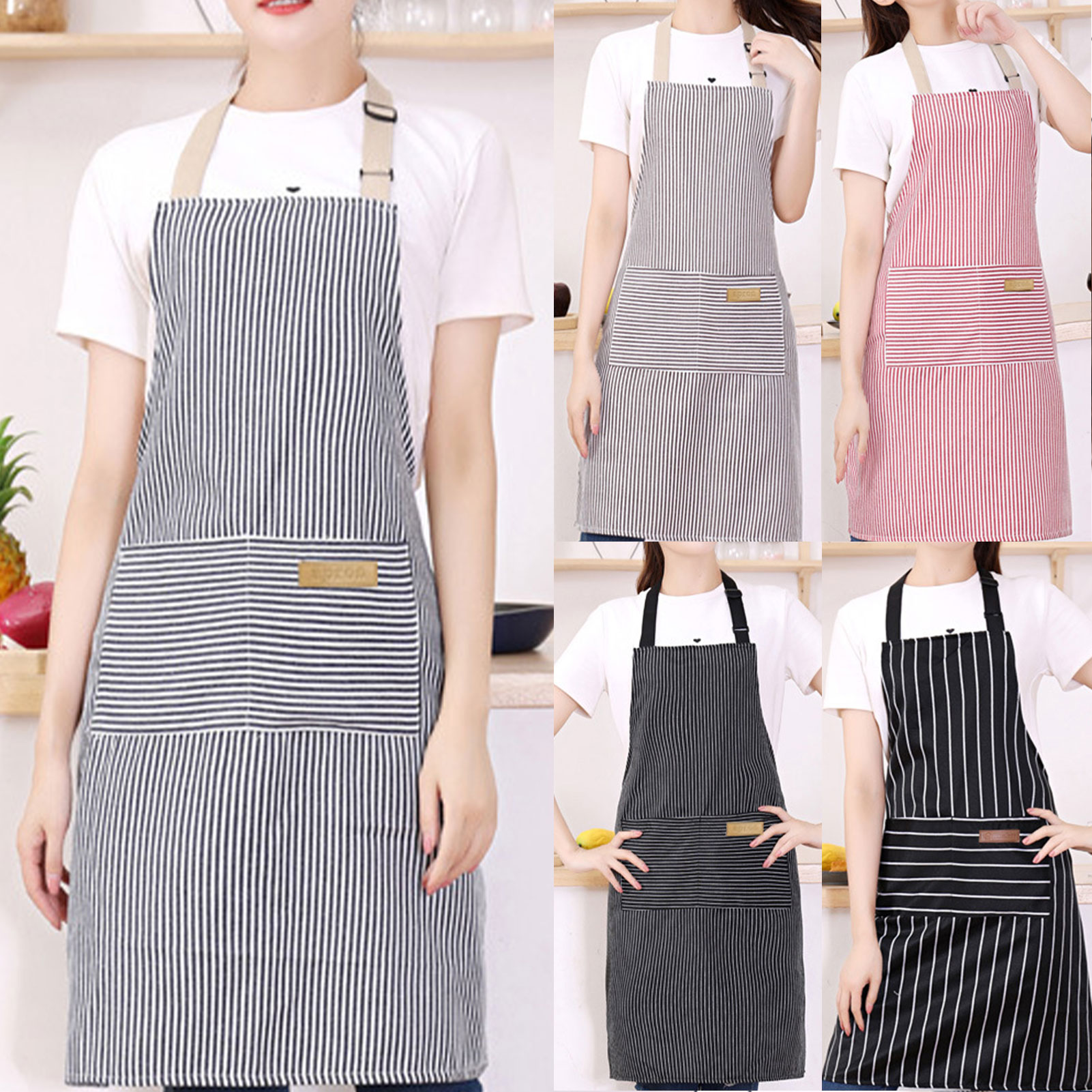 Delantal a rayas para hombres  - Kitchen Helper Gadgets reseña y precio