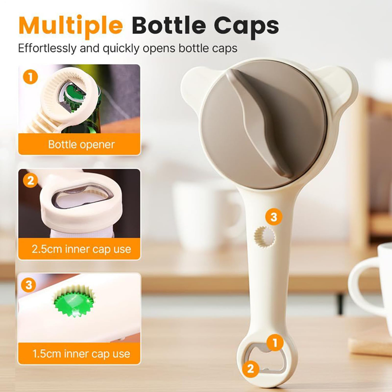 Abrelatas Antideslizante con M - Kitchen Helper Gadgets reseña y precio