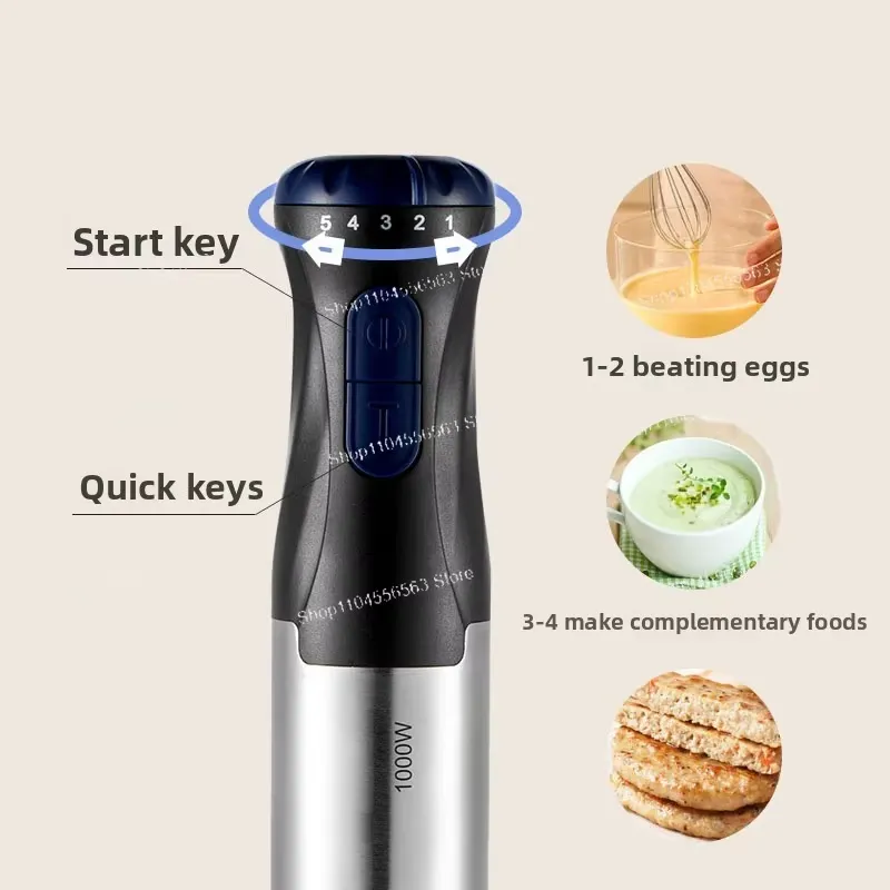 Batidora de Inmersión Manual d - Immersion Blender Stick reseña y precio