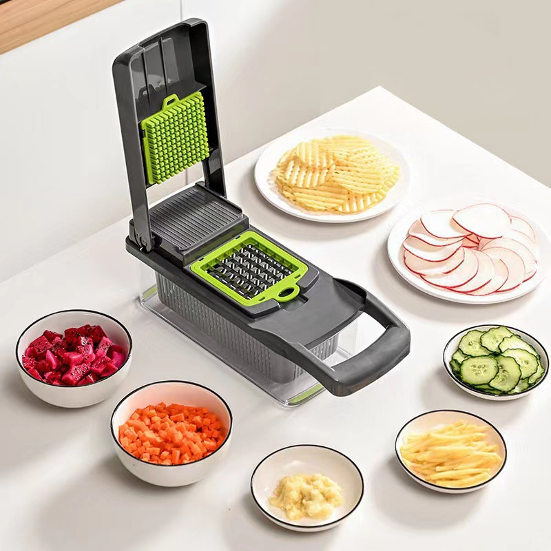 Cortador de Verduras de Lujo - - Household Kitchen Gadgets Vegetable Cutter Silk Cutter reseña y precio