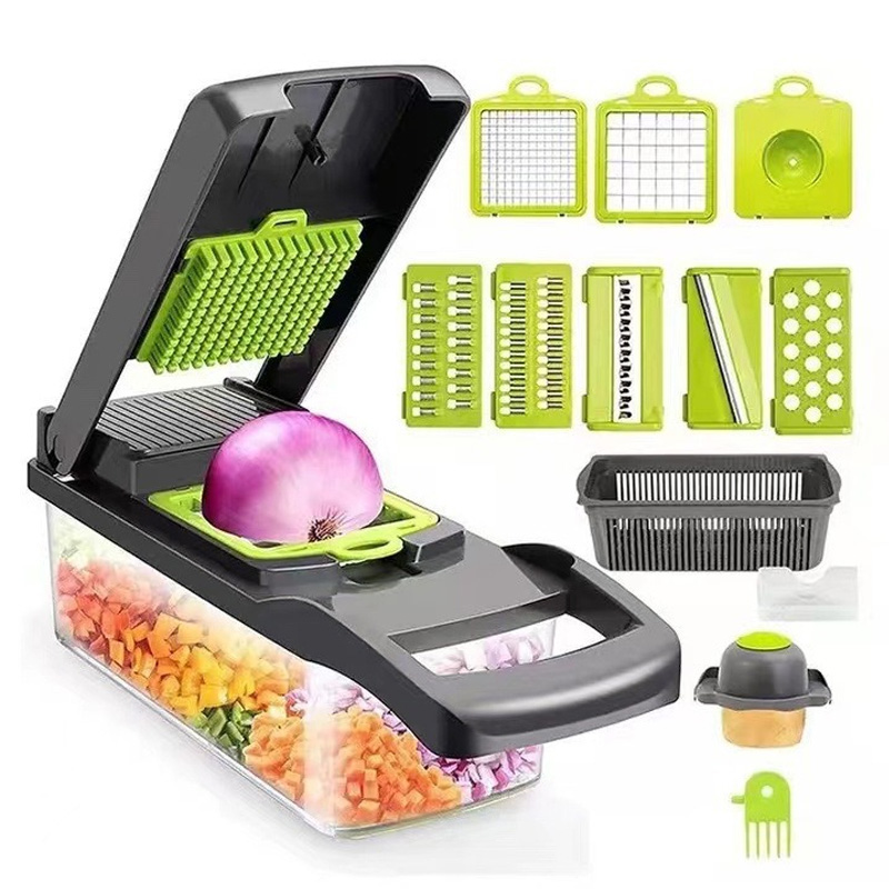 Cortador de Verduras de Lujo - - Household Kitchen Gadgets Vegetable Cutter Silk Cutter reseña y precio