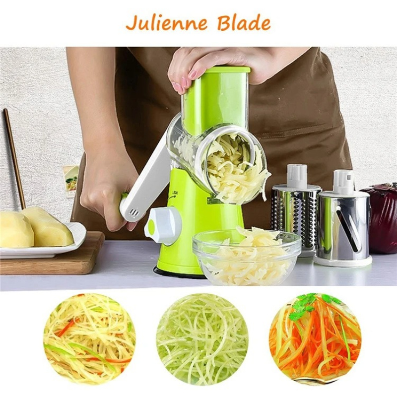Rallador de queso manual girat - Household Kitchen Gadgets Vegetable Cutter Silk Cutter reseña y precio