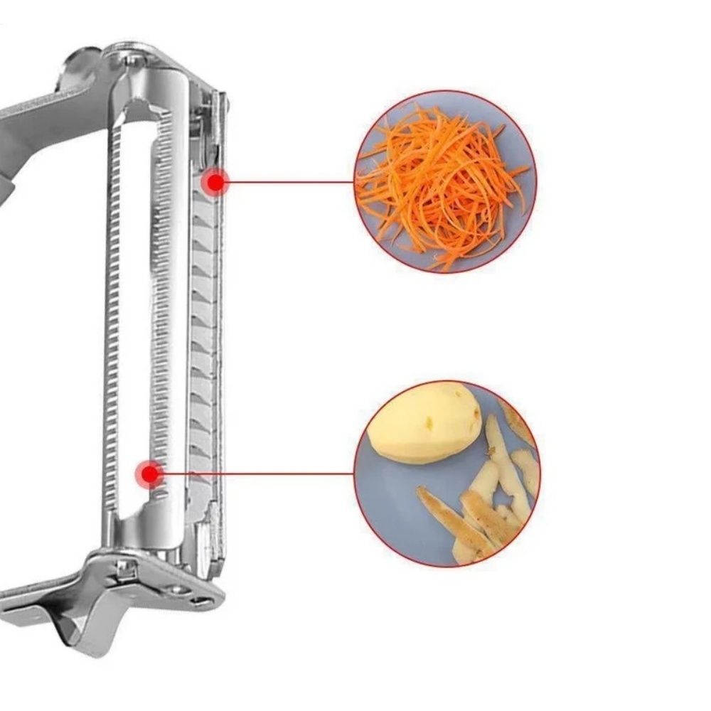 Pelador Multifuncional 4 en 1  - Household Kitchen Gadgets Vegetable Cutter Silk Cutter reseña y precio