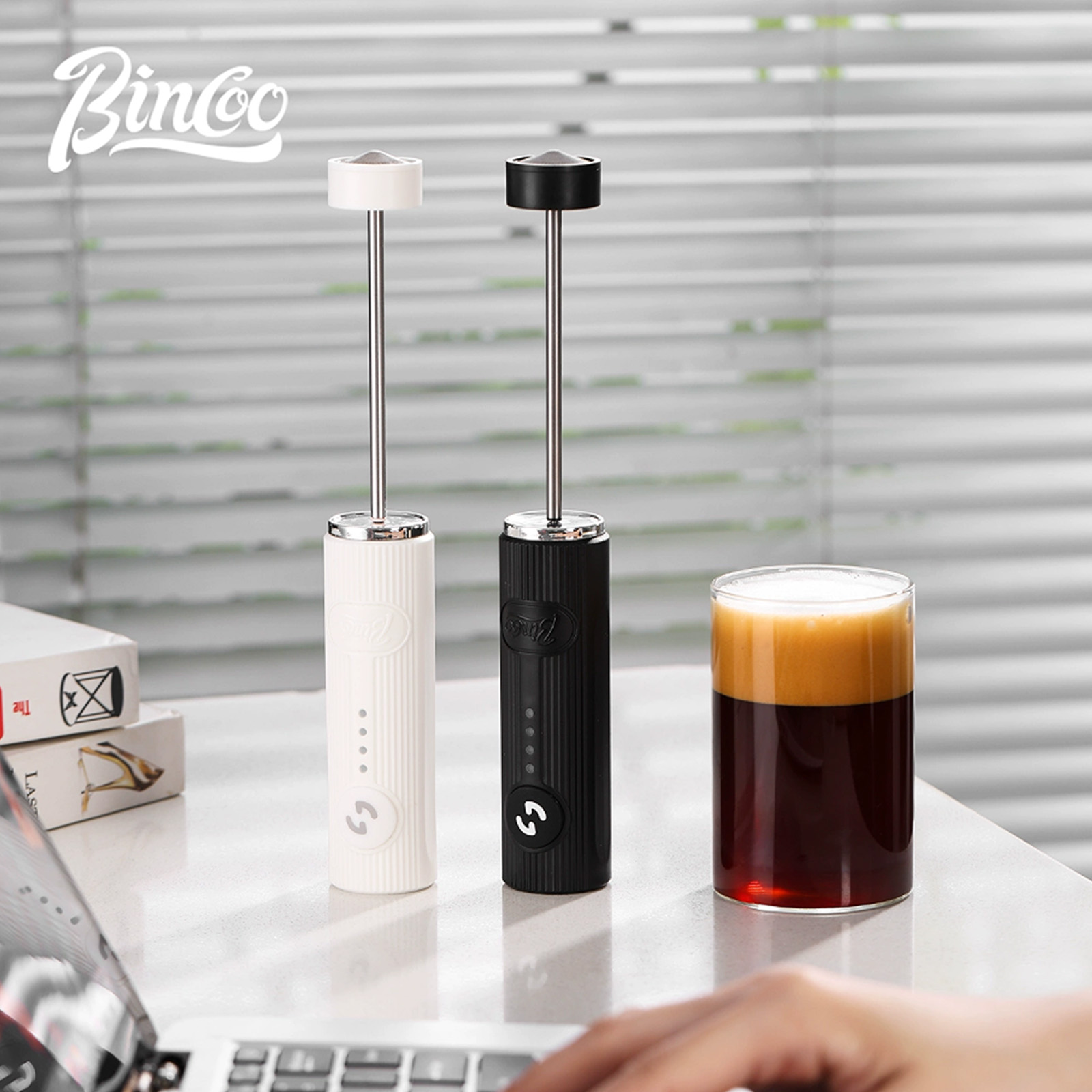 BINCOO-espumador de café eléct - Kitchen Gadgets And Appliances reseña y precio
