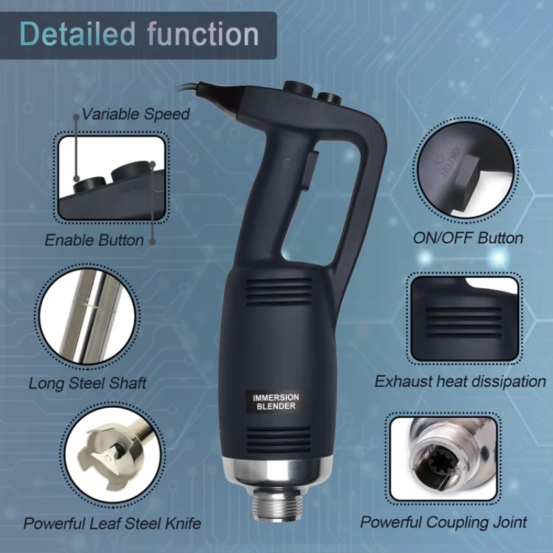 Licuadora de inmersión comerci - Immersion Blender Stick reseña y precio