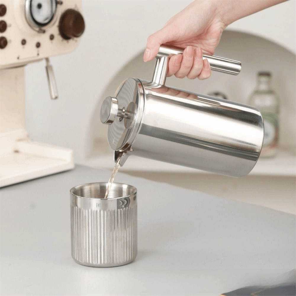Cafetera Francesa de 350/600/8 - French Press Coffee Maker reseña y precio